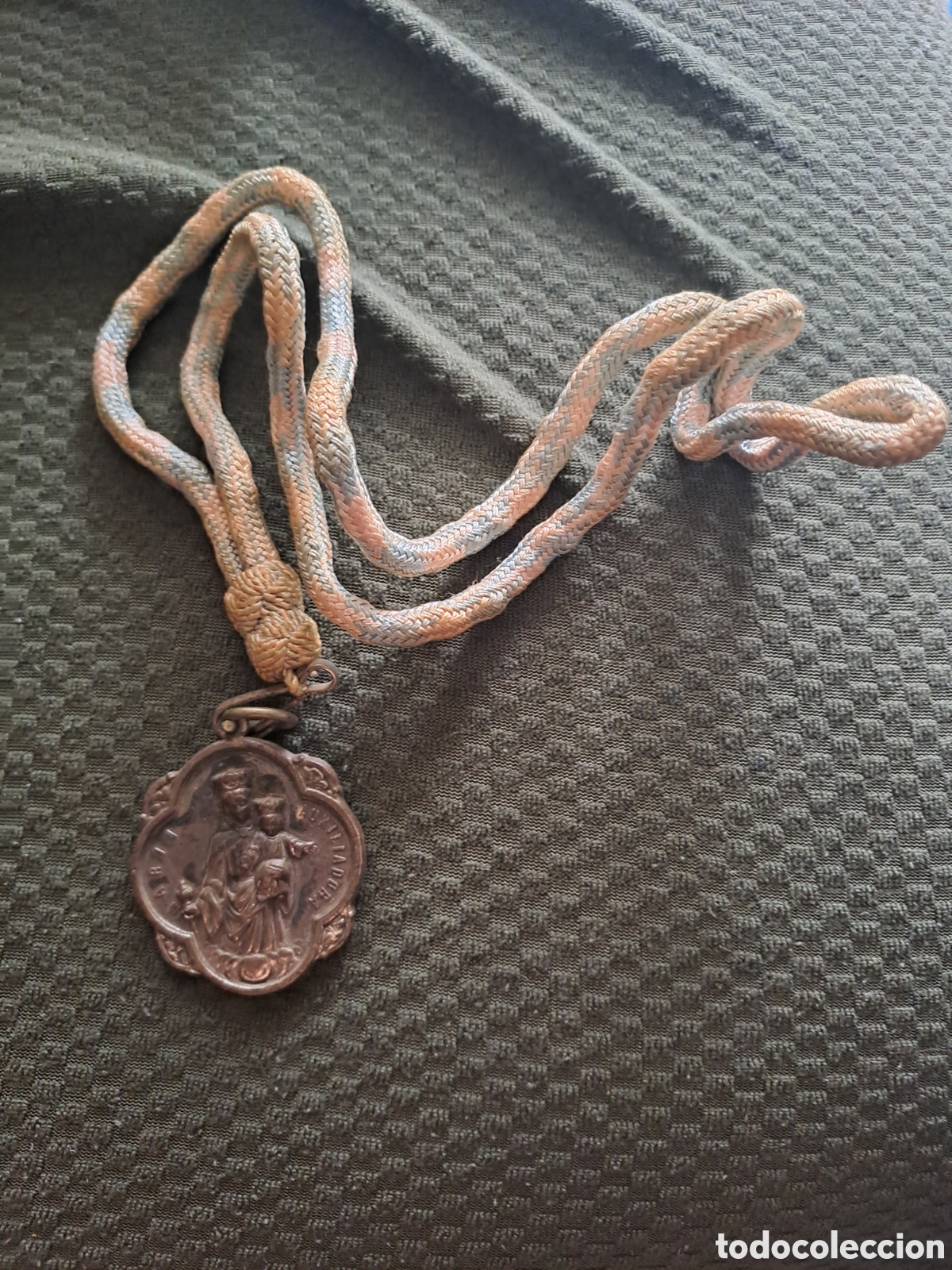 Antig&uuml;edades: MEDALLA MARIA AUXILIADORA CON CORDON - Foto 1