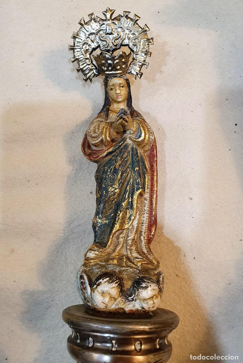 Antig&uuml;edades: VIRGEN ANTIGUA - Foto 3