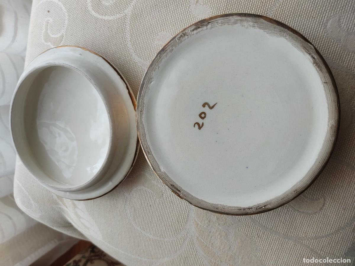 Antig&uuml;edades: Bote porcelana - Foto 6