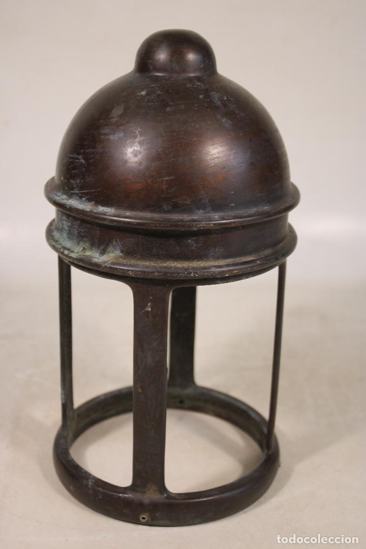Antig&uuml;edades: lampara de bronce - Foto 1