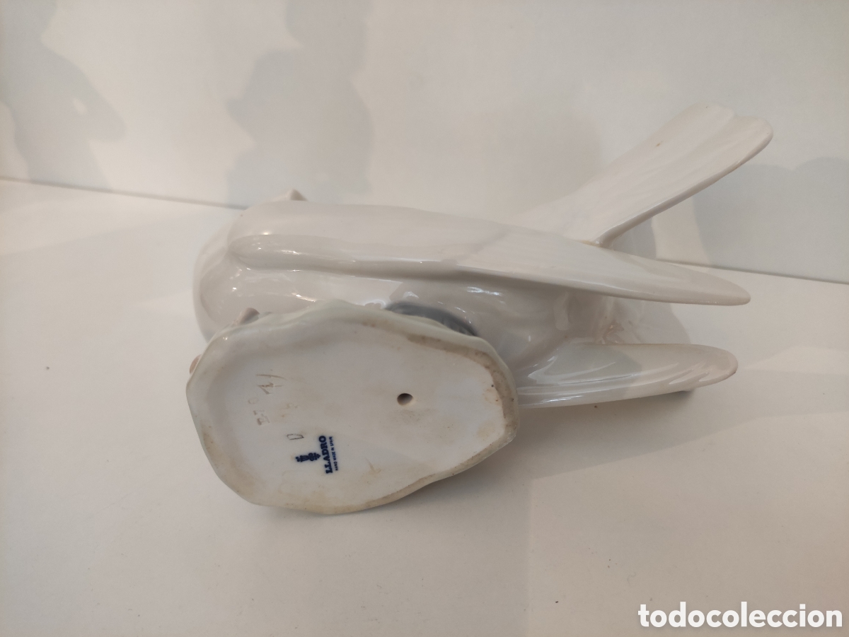 Antig&uuml;edades: Paloma de porcelana Lladr&oacute; - Foto 2