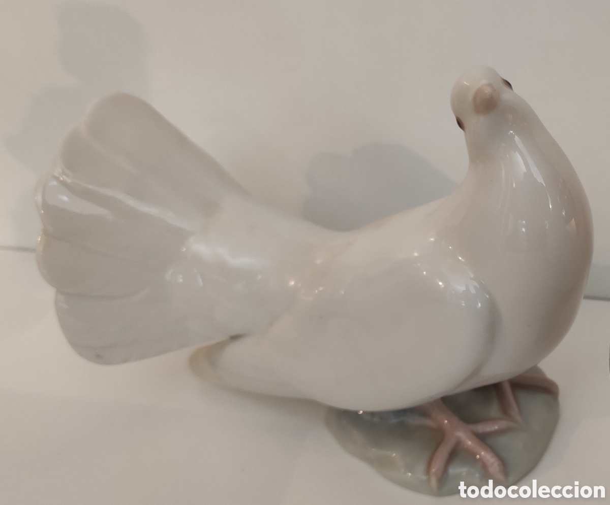 Antig&uuml;edades: Paloma de porcelana Lladr&oacute; - Foto 1