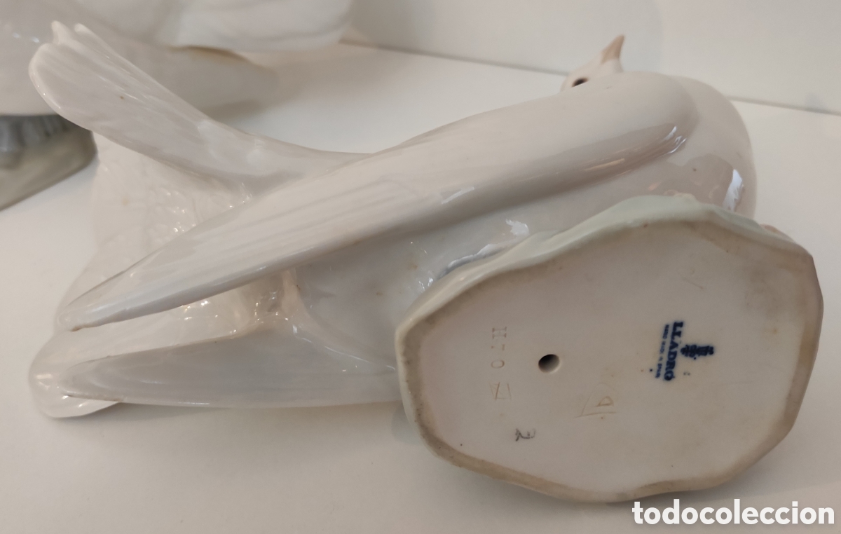 Antig&uuml;edades: Paloma de porcelana Lladr&oacute; - Foto 2
