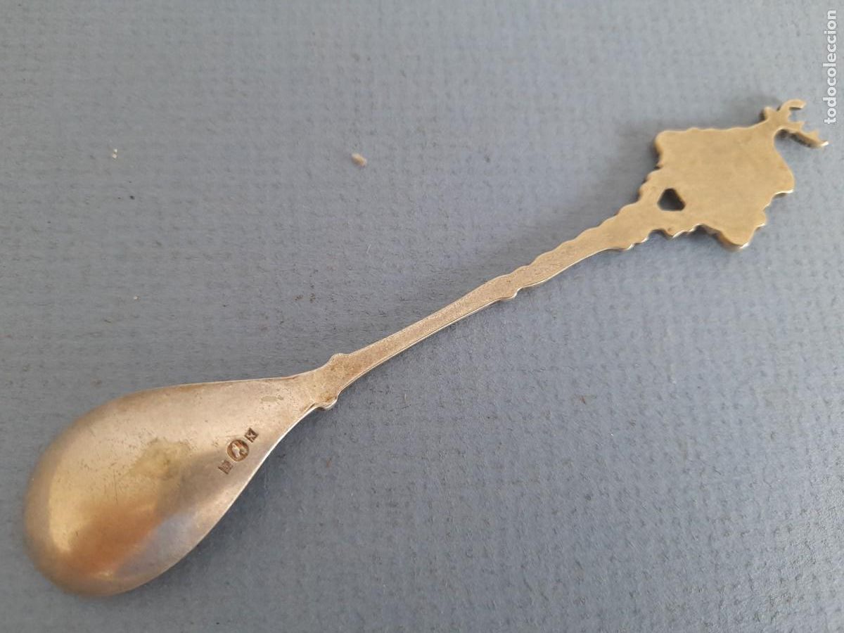 Antig&uuml;edades: cuchara plateada holandesa, epe, 12.3cm aprox - Foto 2