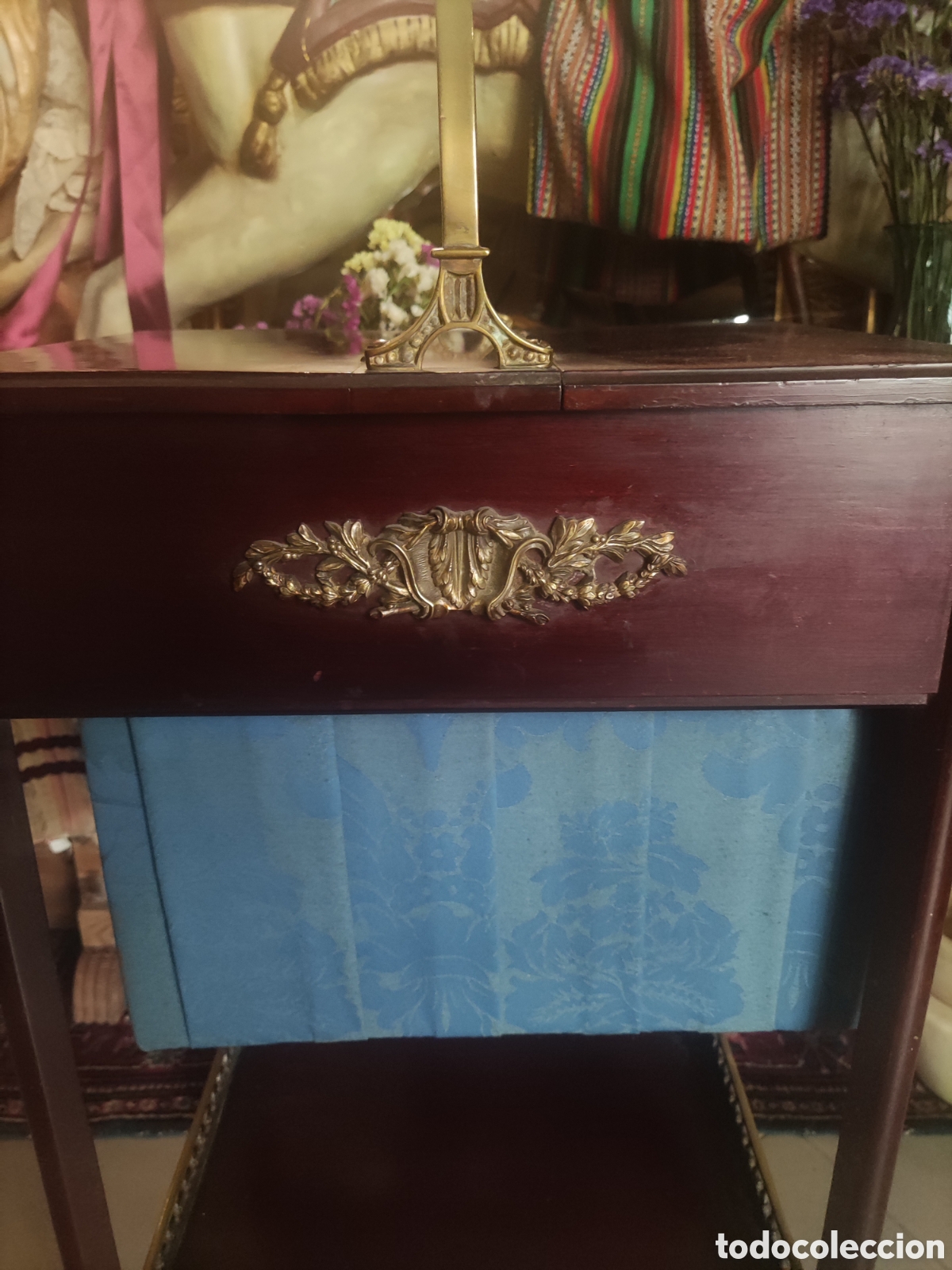 Antig&uuml;edades: PRECIOSO COSTURERO ANTIGUO - Foto 9