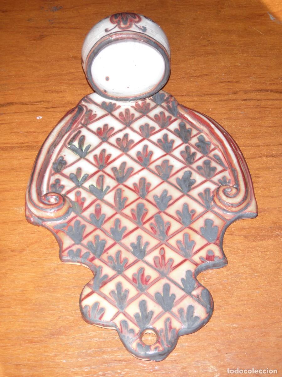 Antig&uuml;edades: BENDITERA CERAMICA MARCA ABACABA unica!! - Foto 6