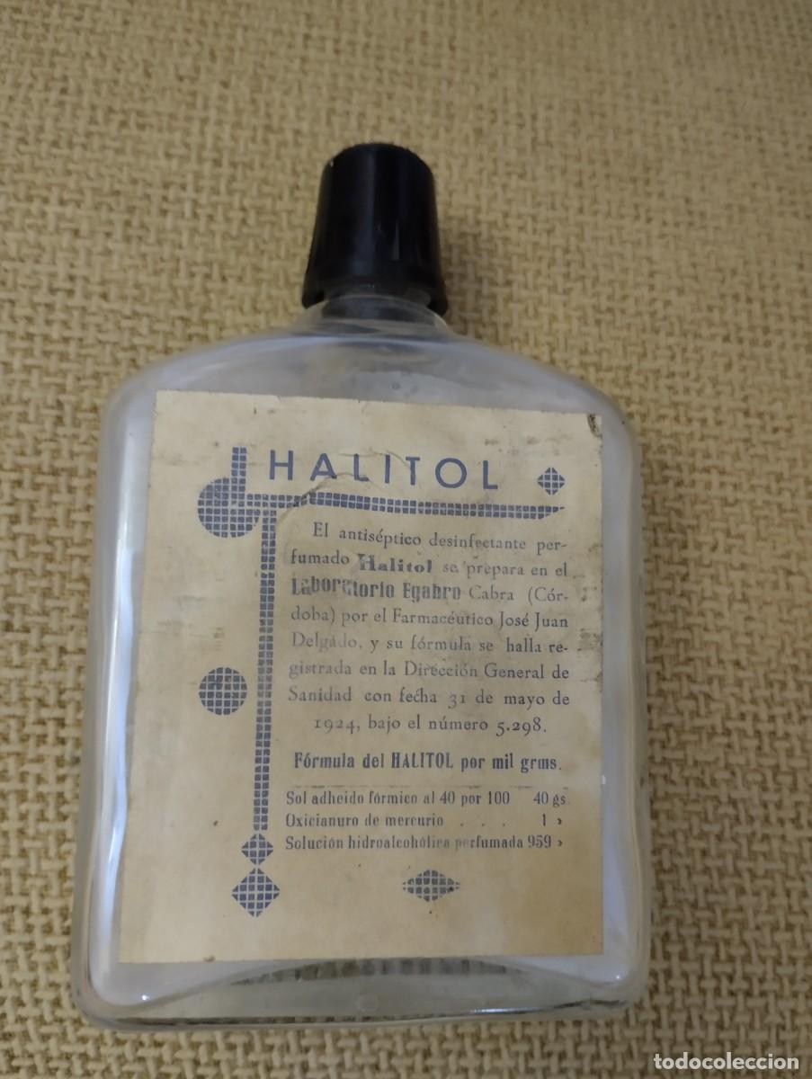 Antig&uuml;edades: Frasco Halitol a&ntilde;os 30 - Foto 3
