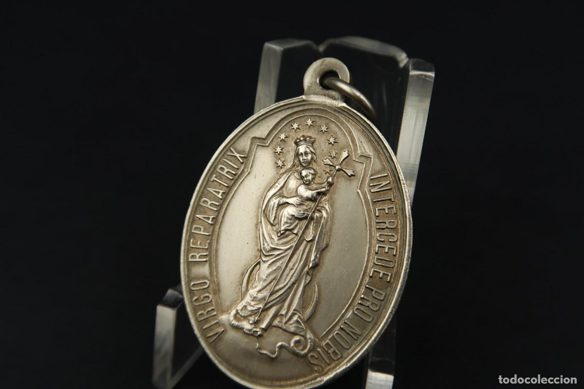Antig&uuml;edades: Antigua Medalla Religiosa - Foto 3