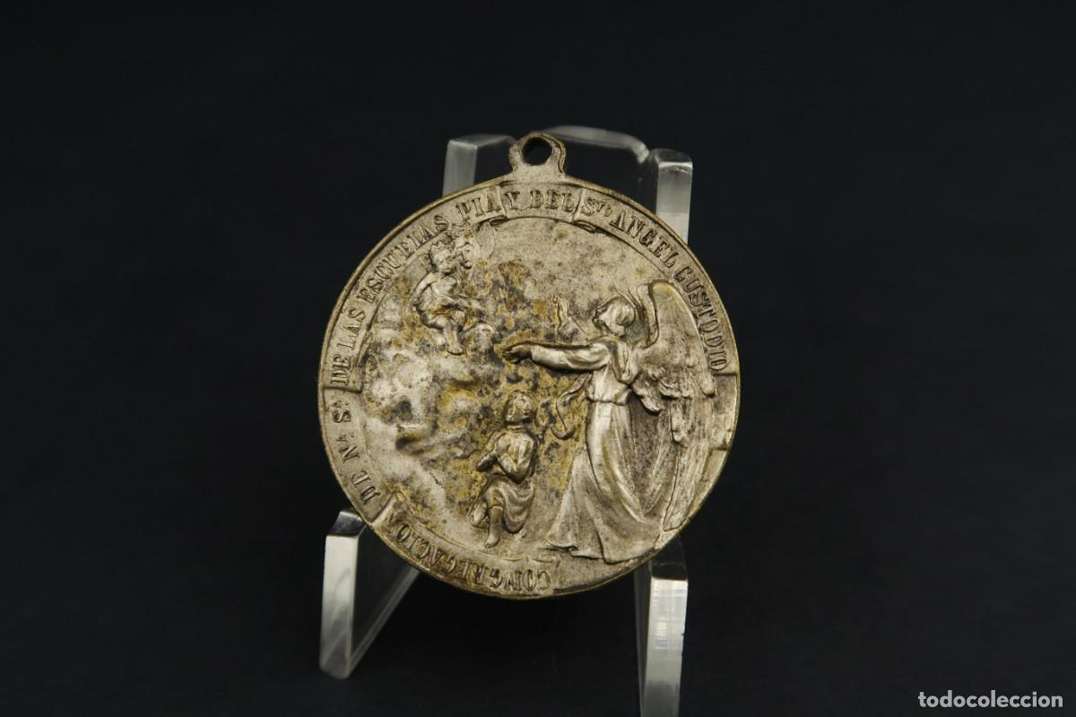 Antig&uuml;edades: Antigua Medalla Religiosa - Foto 1