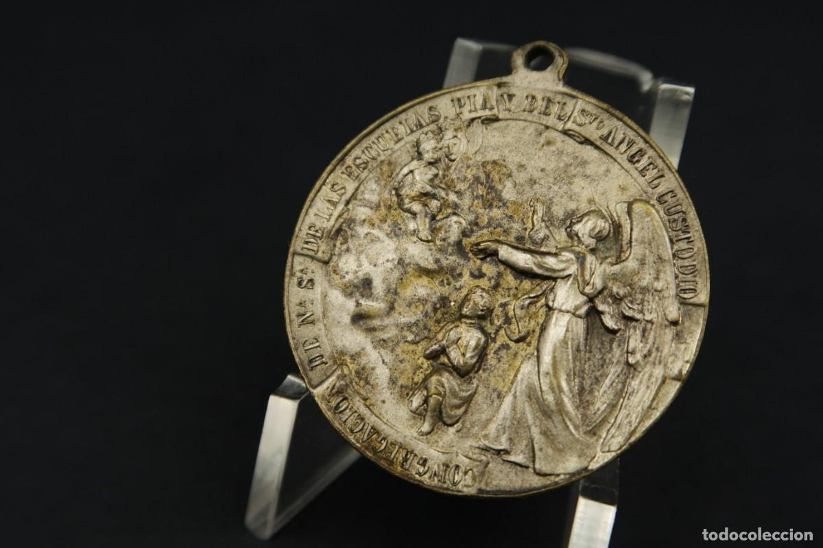 Antig&uuml;edades: Antigua Medalla Religiosa - Foto 4