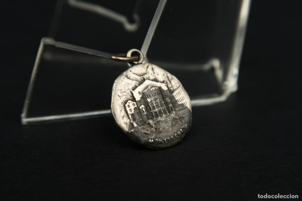 Antig&uuml;edades: Antigua Medalla Religiosa de Plata - Foto 3