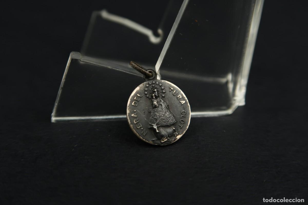Antig&uuml;edades: Antigua Medalla Religiosa de Plata - Foto 3