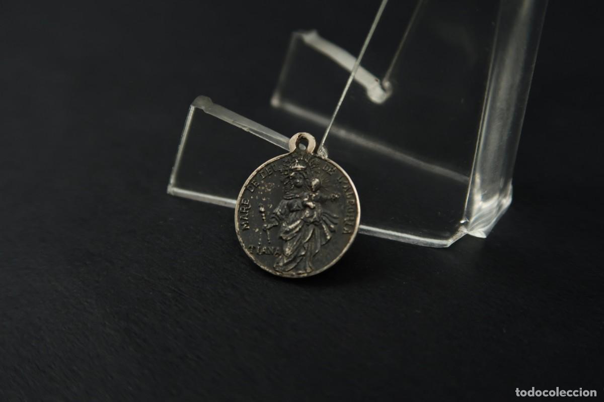 Antig&uuml;edades: Antigua Medalla Religiosa de Plata - Foto 3
