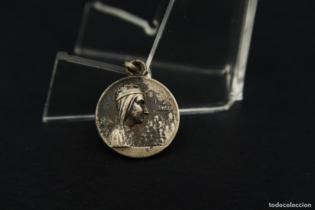 Antig&uuml;edades: Antigua Medalla Religiosa de Plata - Foto 2