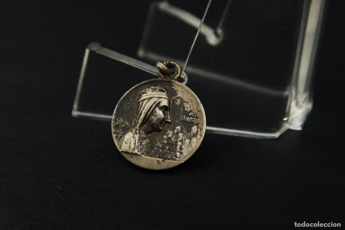 Antig&uuml;edades: Antigua Medalla Religiosa de Plata - Foto 3
