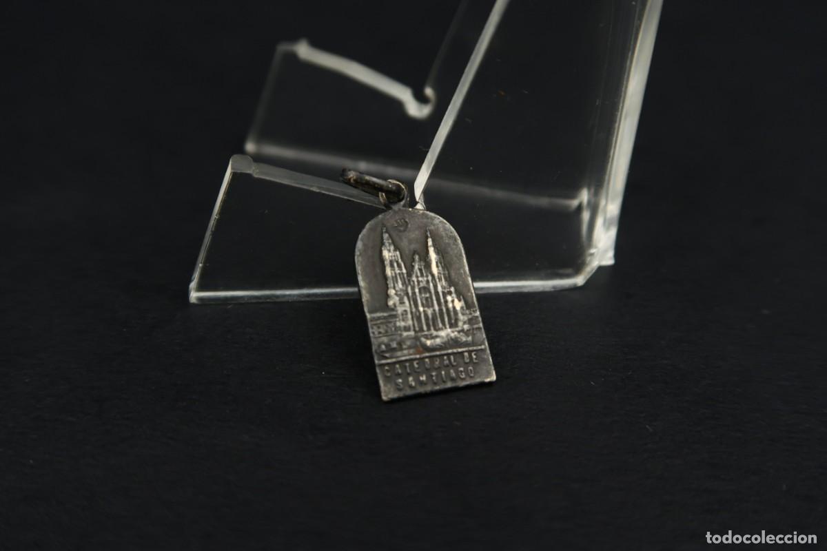 Antig&uuml;edades: Antigua Medalla Religiosa de Plata - Foto 5