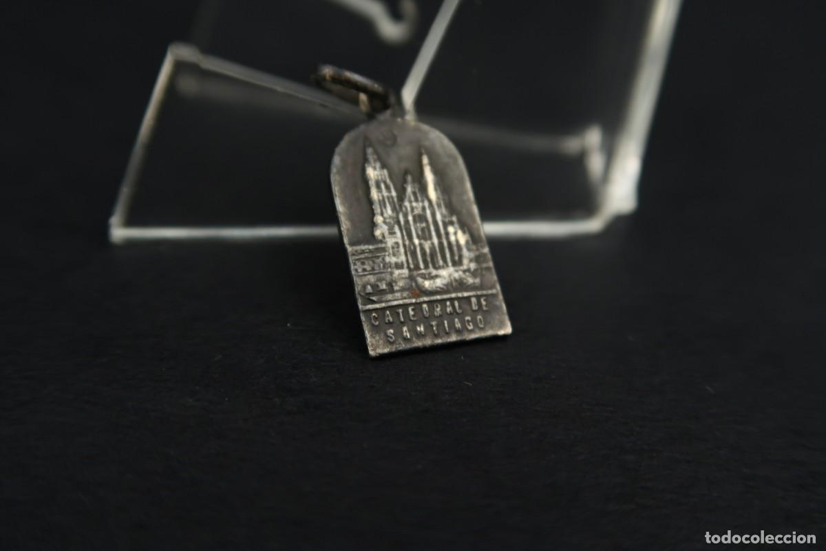 Antig&uuml;edades: Antigua Medalla Religiosa de Plata - Foto 7