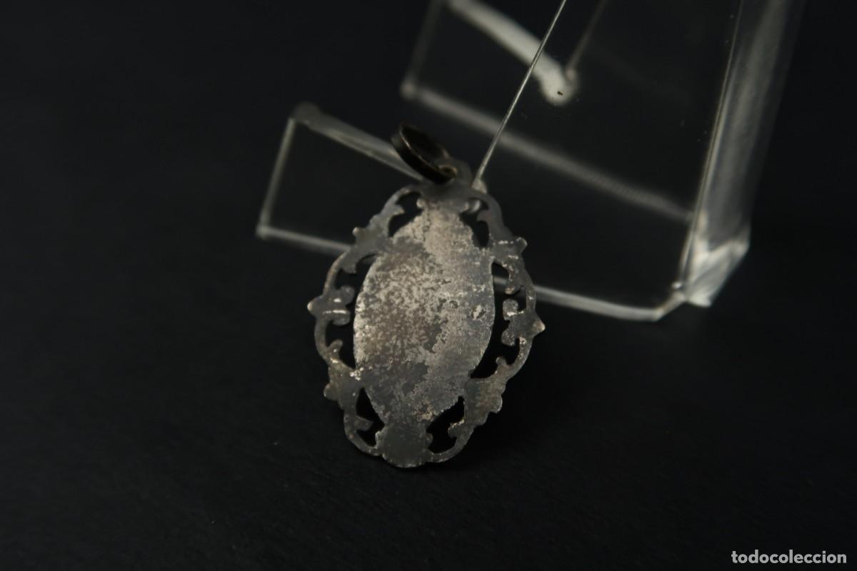 Antig&uuml;edades: Antigua Medalla Religiosa de Plata - Foto 7