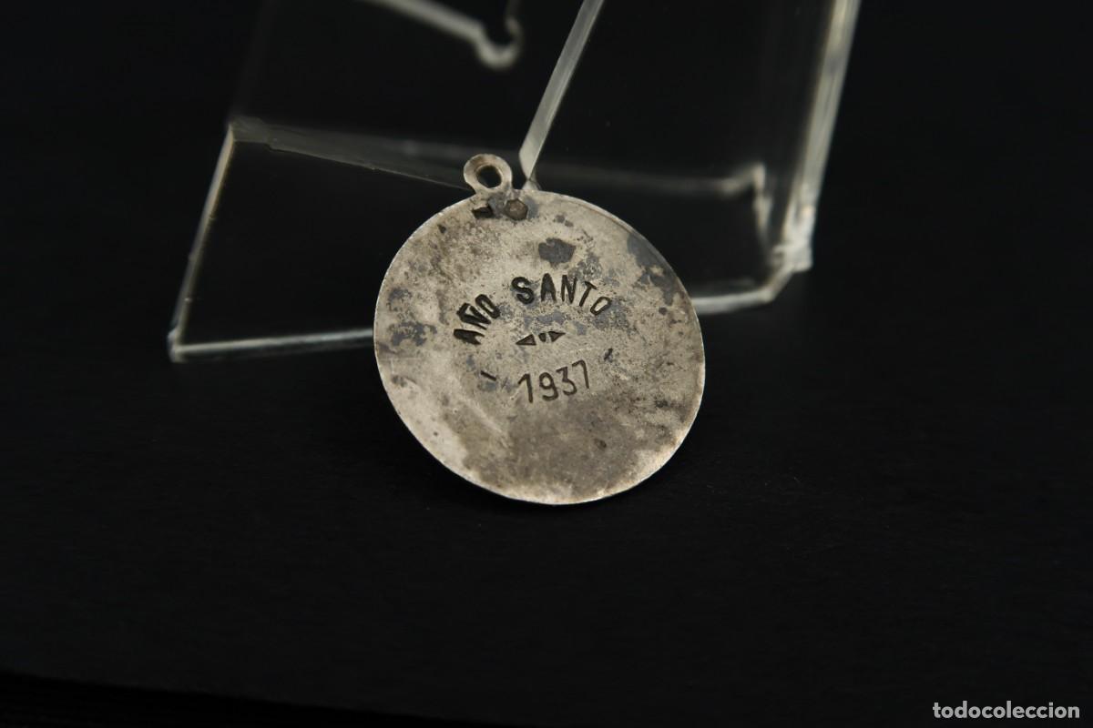 Antig&uuml;edades: Antigua Medalla Religiosa de Plata - Foto 6