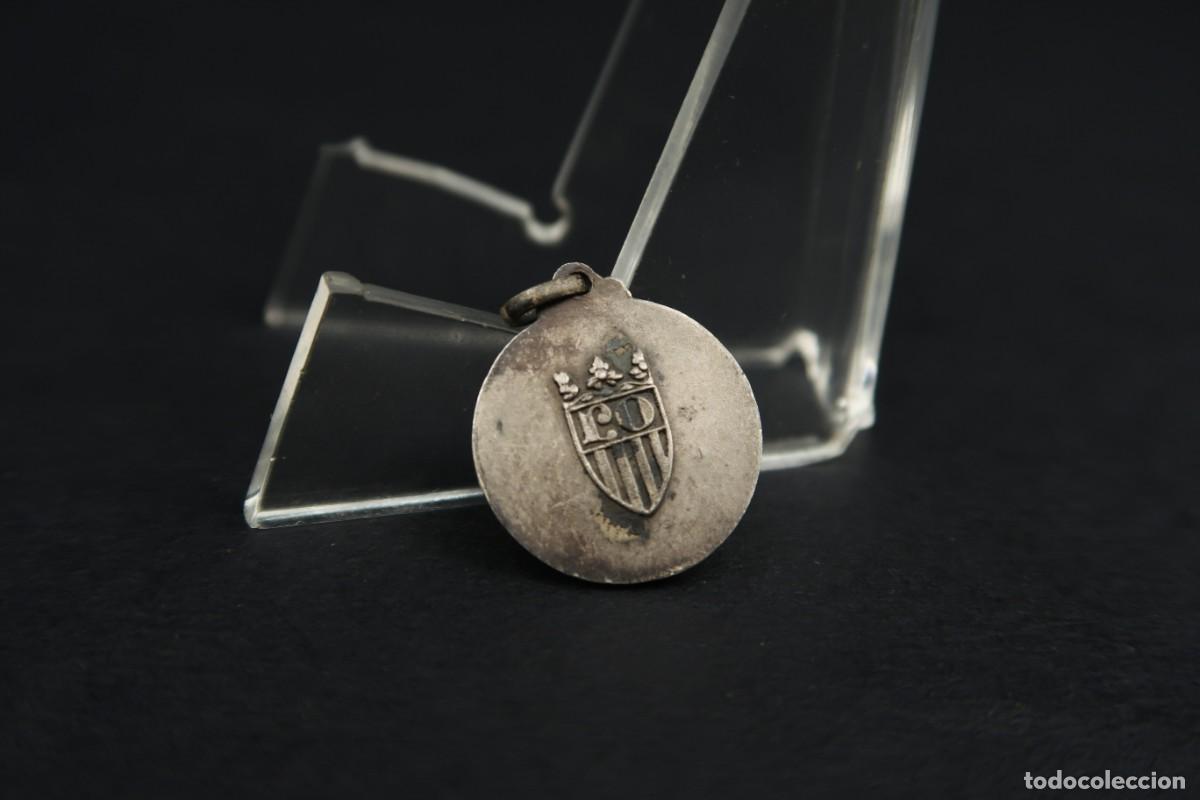 Antig&uuml;edades: Antigua Medalla Religiosa de Plata - Foto 5