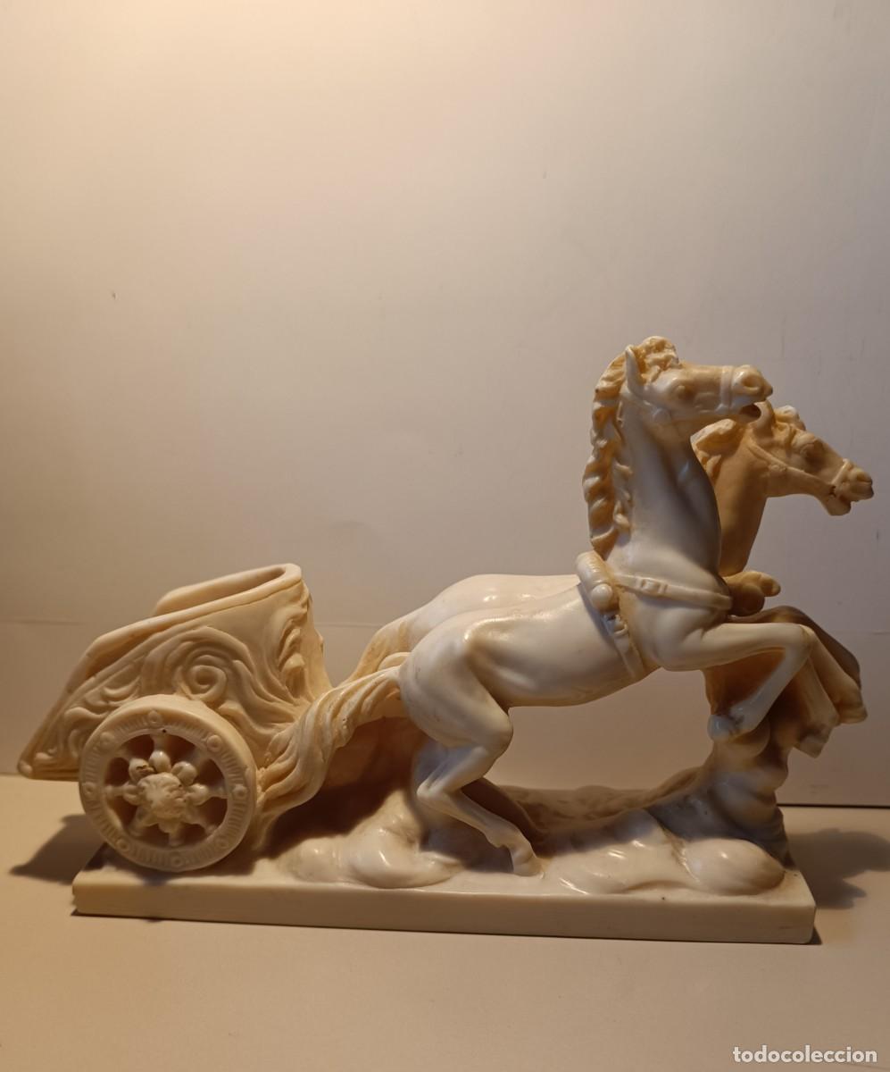 Antig&uuml;edades: BIGA ROMANA DE ESCULTOR A SANTINI - Foto 1