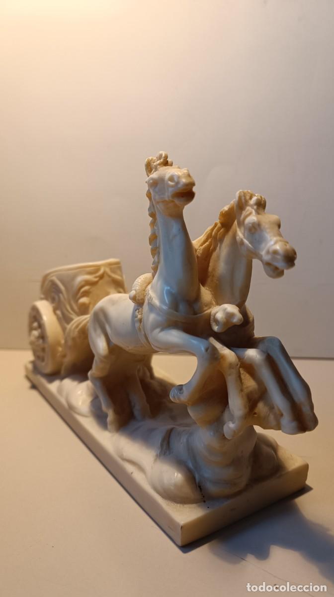 Antig&uuml;edades: BIGA ROMANA DE ESCULTOR A SANTINI - Foto 2