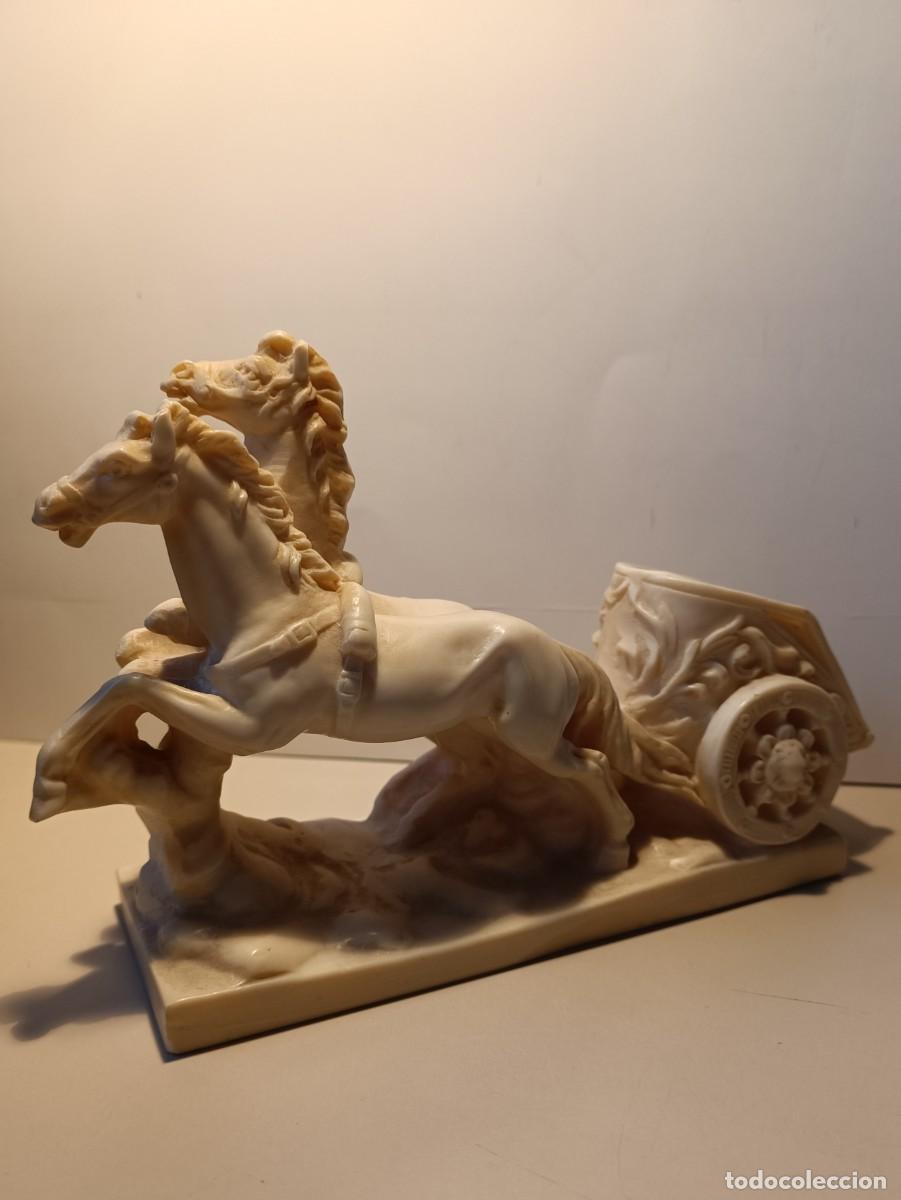 Antig&uuml;edades: BIGA ROMANA DE ESCULTOR A SANTINI - Foto 3