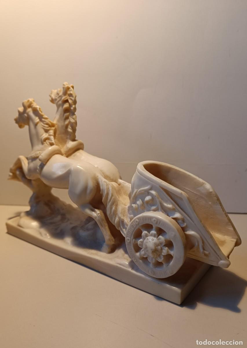Antig&uuml;edades: BIGA ROMANA DE ESCULTOR A SANTINI - Foto 4