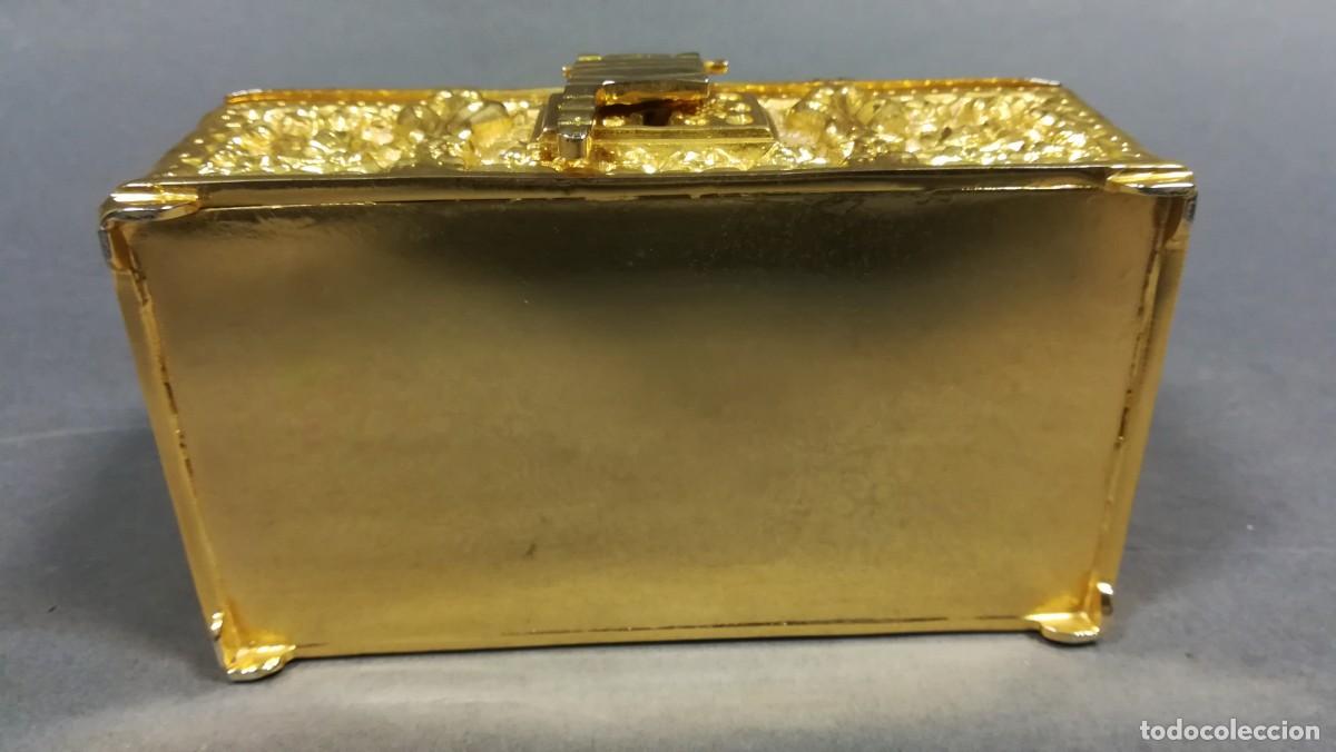 Antig&uuml;edades: COFRE DE BRONCE CON BA&Ntilde;O DE ORO - Foto 6