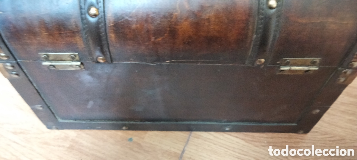 Antig&uuml;edades: BAULITO MADERA - Foto 5
