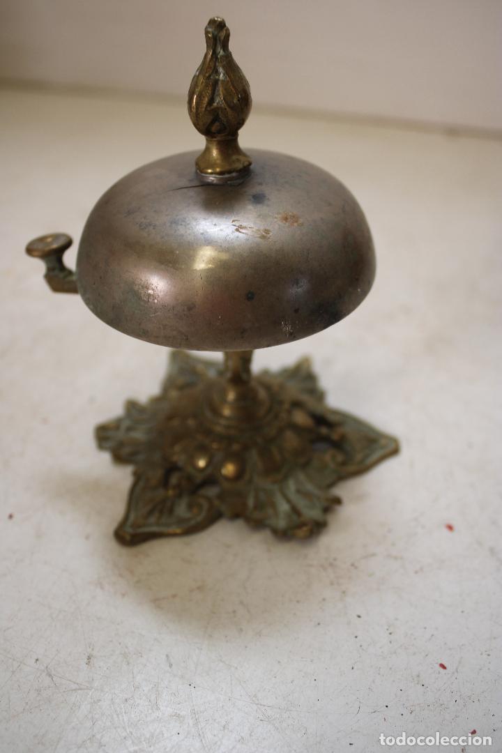 Antig&uuml;edades: llamador de bronce timbre de hotel - Foto 2