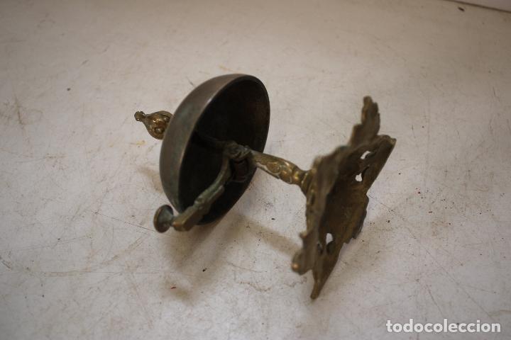 Antig&uuml;edades: llamador de bronce timbre de hotel - Foto 4