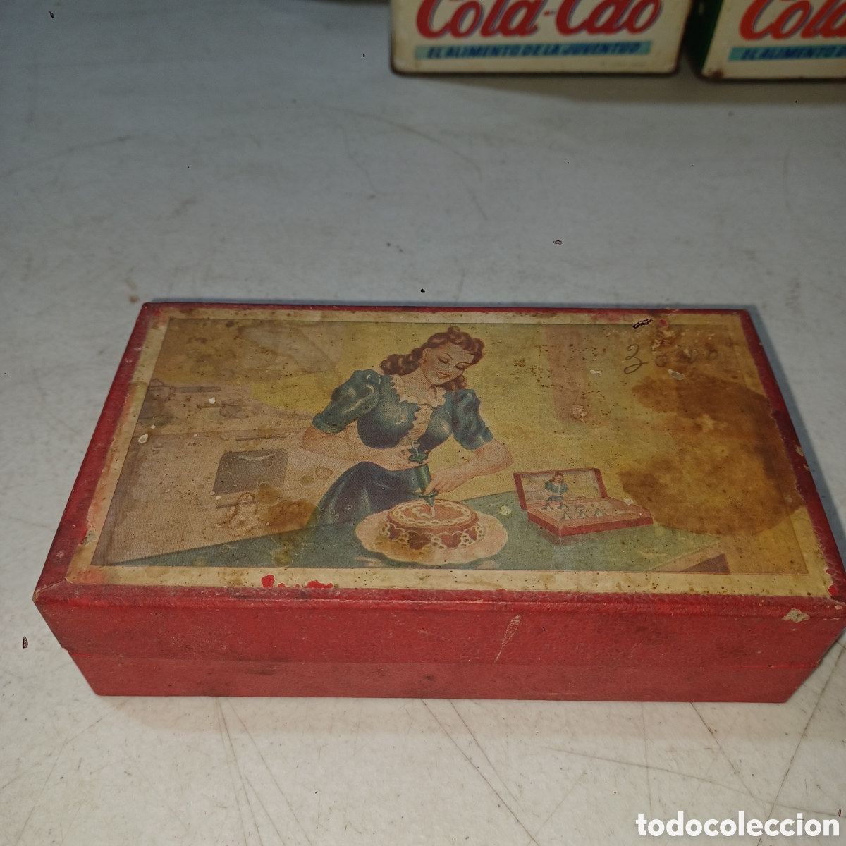 Antiquit&auml;ten: Antigua manga pastelera en pvc a&ntilde;os 60