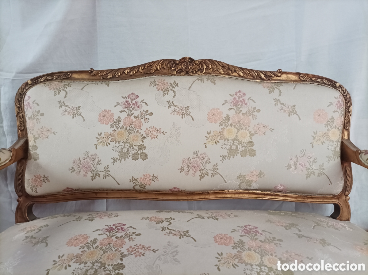 Antig&uuml;edades: Sill&oacute;n dos plazas antiguo - Foto 3
