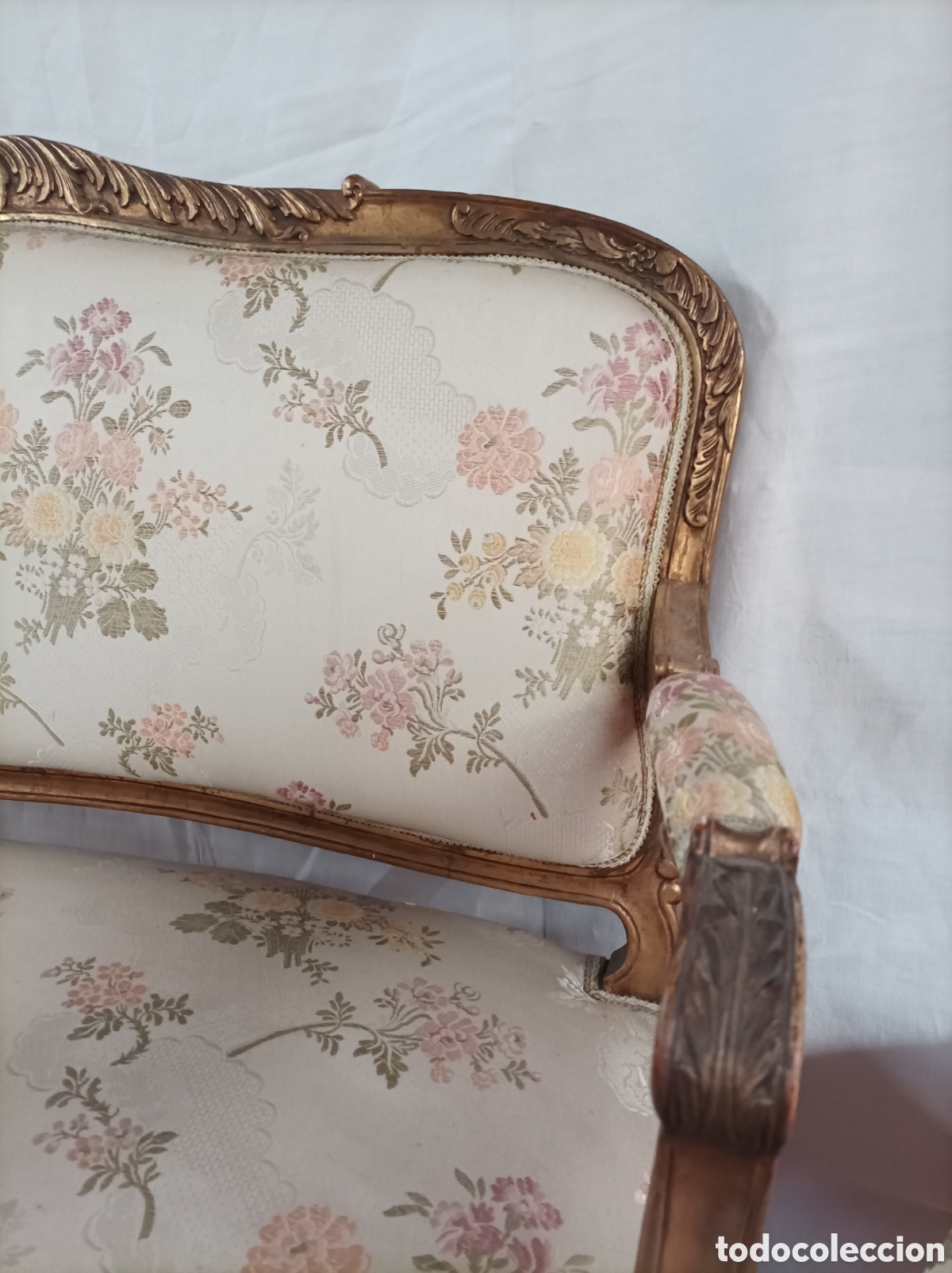 Antig&uuml;edades: Sill&oacute;n dos plazas antiguo - Foto 4