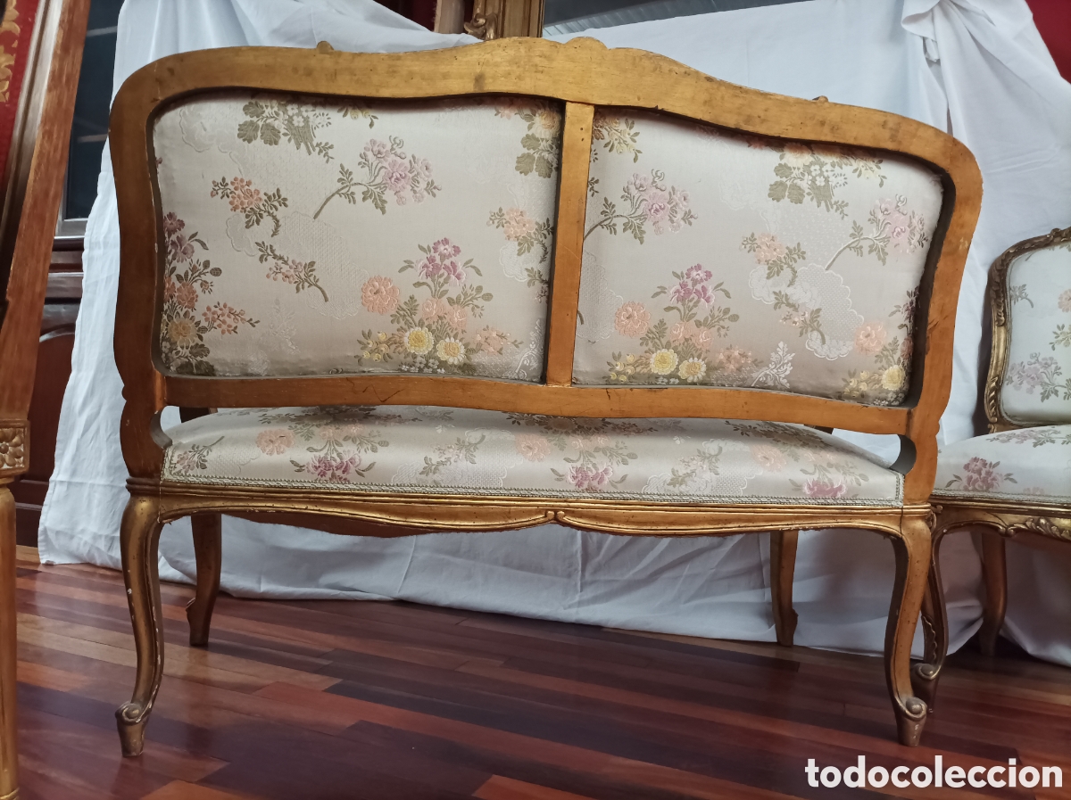 Antig&uuml;edades: Sill&oacute;n dos plazas antiguo - Foto 7