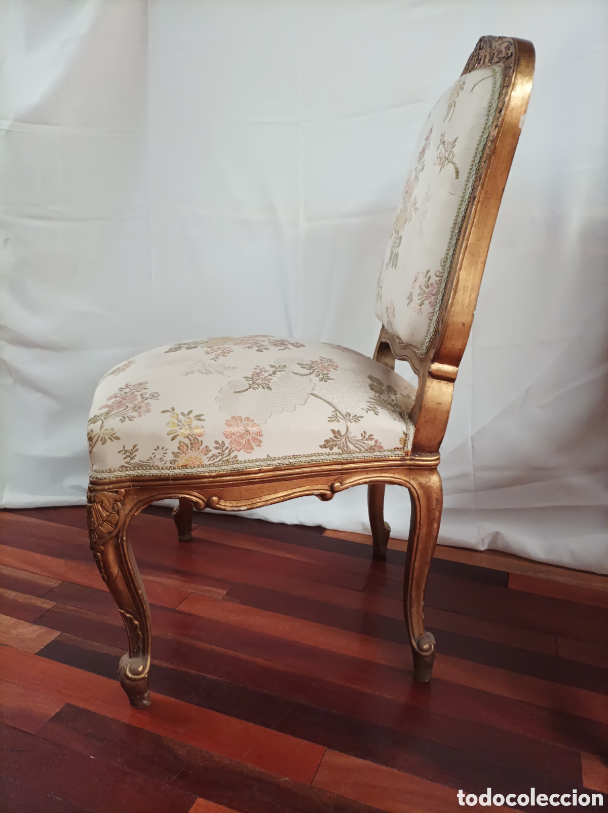 Antig&uuml;edades: Pareja.de.sillas.antiguas de sal&oacute;n - Foto 2