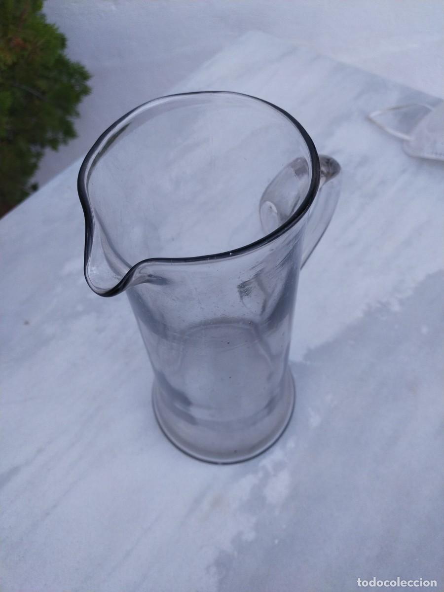 Antig&uuml;edades: Jarra modernista de cristal - Foto 2