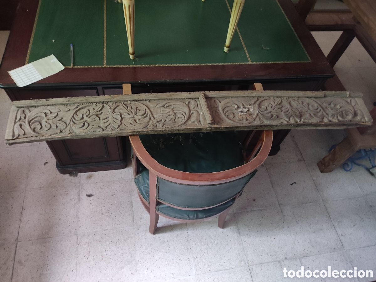 Antig&uuml;edades: Friso madera tallada - Foto 1