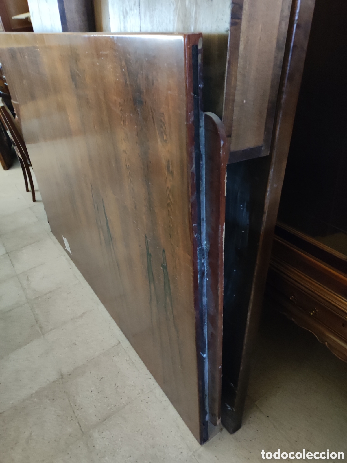 Antig&uuml;edades: Tablero de mesa - Foto 2