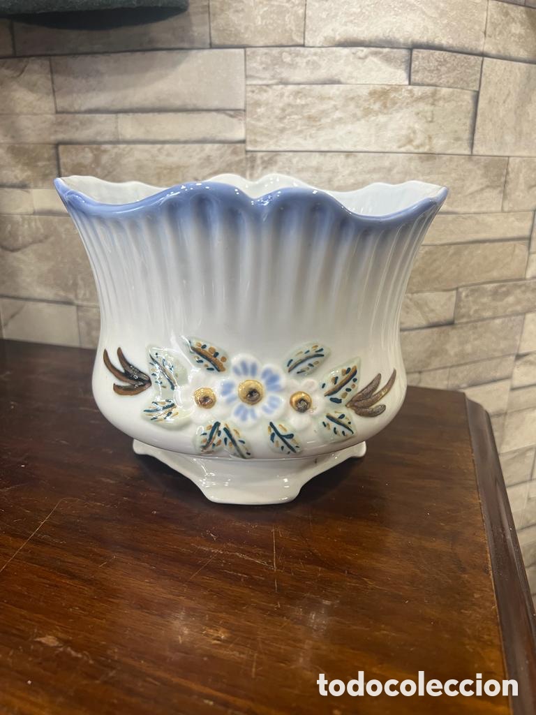 Antig&uuml;edades: Bonito centro de mesa en porcelana - Foto 4
