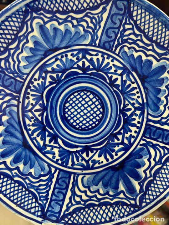 Antig&uuml;edades: PLATO CERAMICO - MEDIDA 22,5 CM - Foto 2