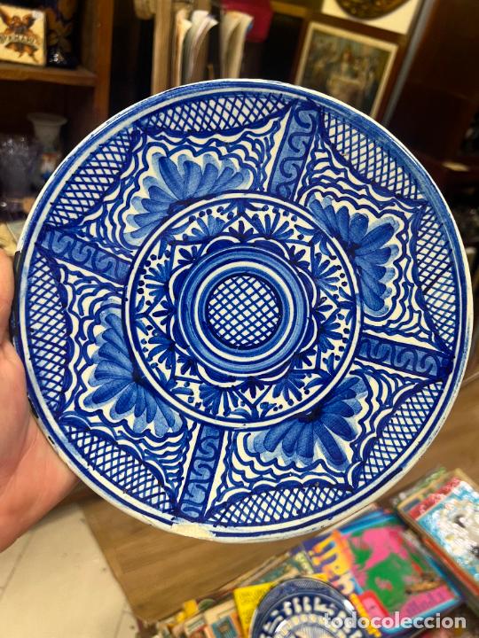 Antig&uuml;edades: PLATO CERAMICO - MEDIDA 22,5 CM - Foto 1