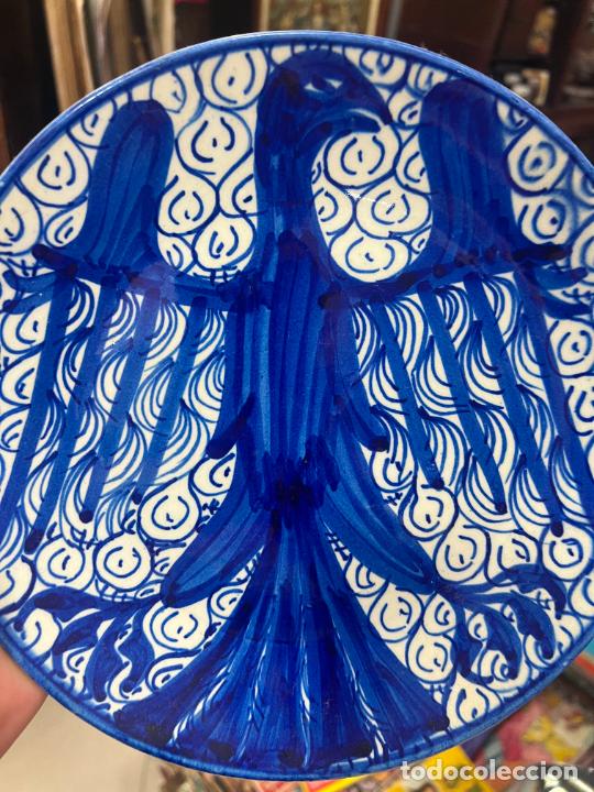 Antig&uuml;edades: PLATO CERAMICO - MEDIDA 22,5 CM - Foto 2
