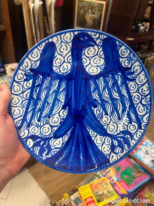 Antig&uuml;edades: PLATO CERAMICO - MEDIDA 22,5 CM - Foto 1