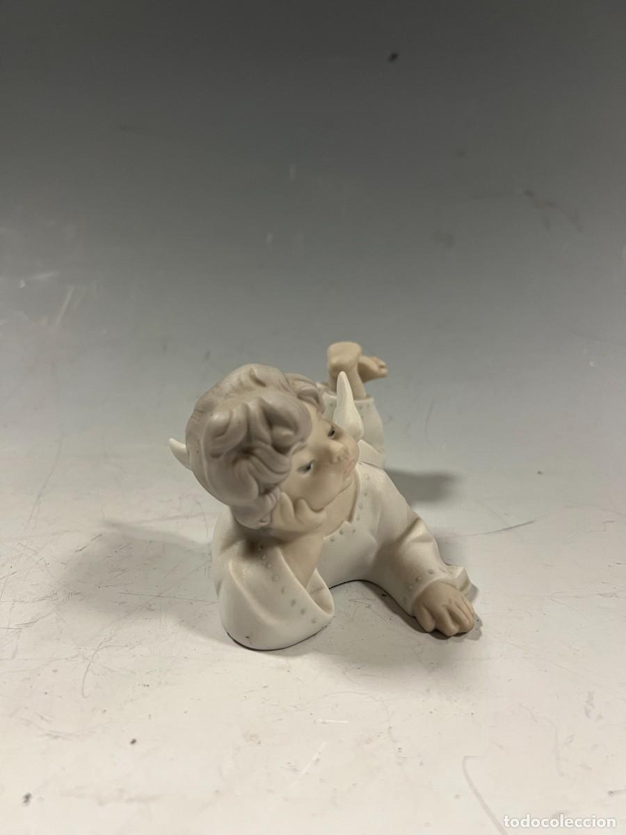 Antig&uuml;edades: ANGEL DE PORCELANA LLADR&Oacute; - Foto 1