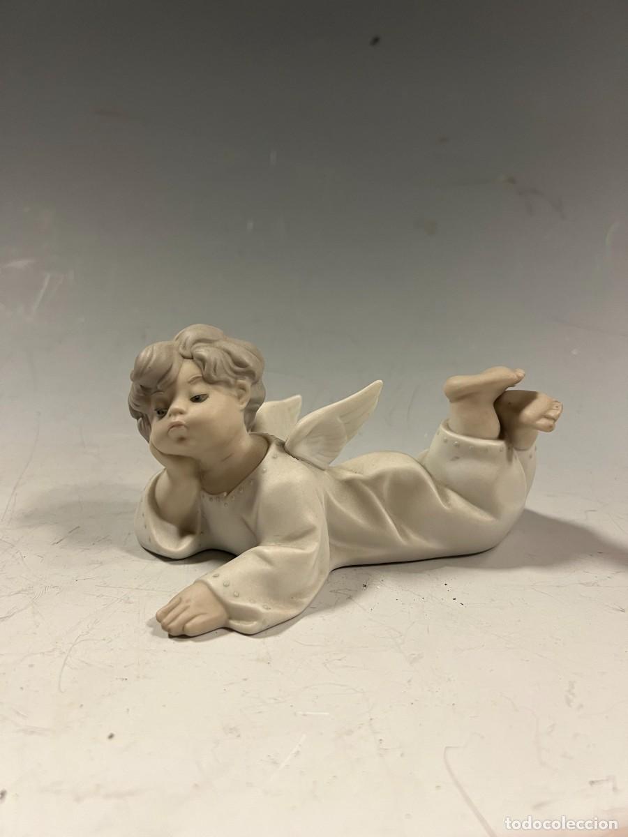 Antig&uuml;edades: ANGEL DE PORCELANA LLADR&Oacute; - Foto 2