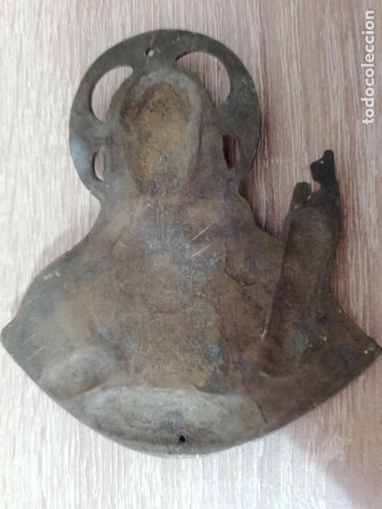 Antig&uuml;edades: Placa de puerta. Sagrado Coraz&oacute;n - Foto 2