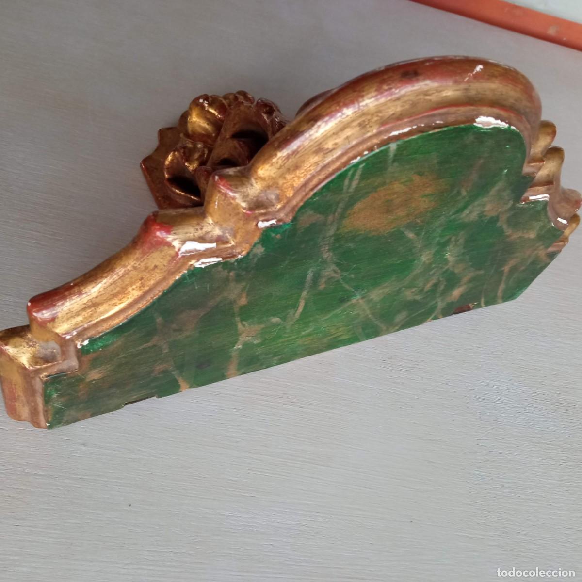 Antig&uuml;edades: M&eacute;nsula de madera oro fino - Foto 2