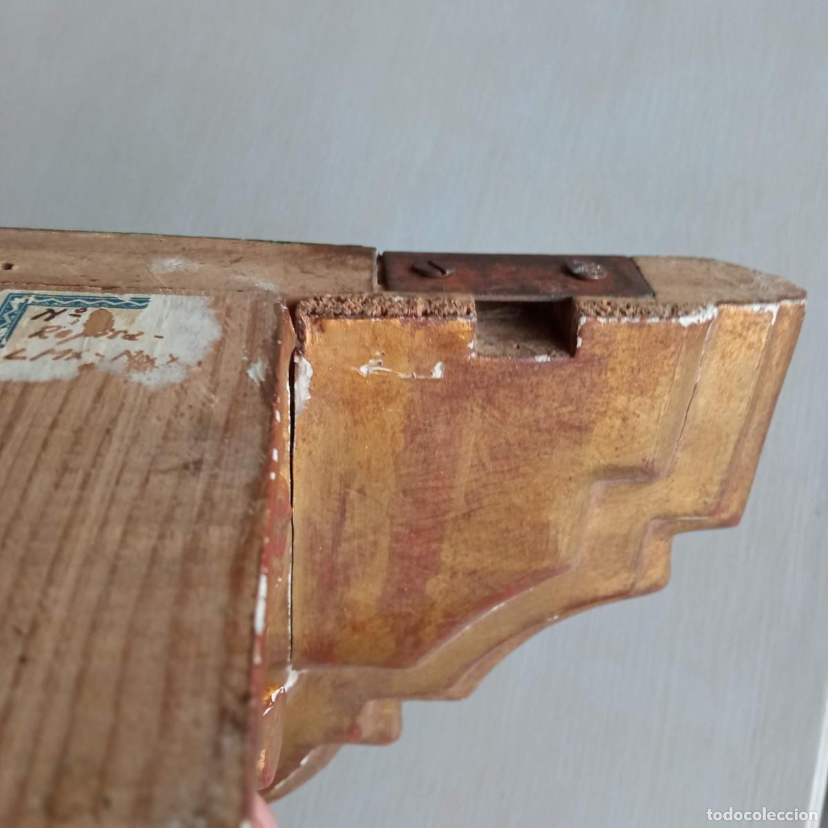 Antig&uuml;edades: M&eacute;nsula de madera oro fino - Foto 6